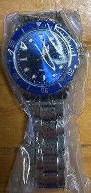 Quartz Business Watch – Elegance & Precision - Blue Face w/Stainless Steel Band